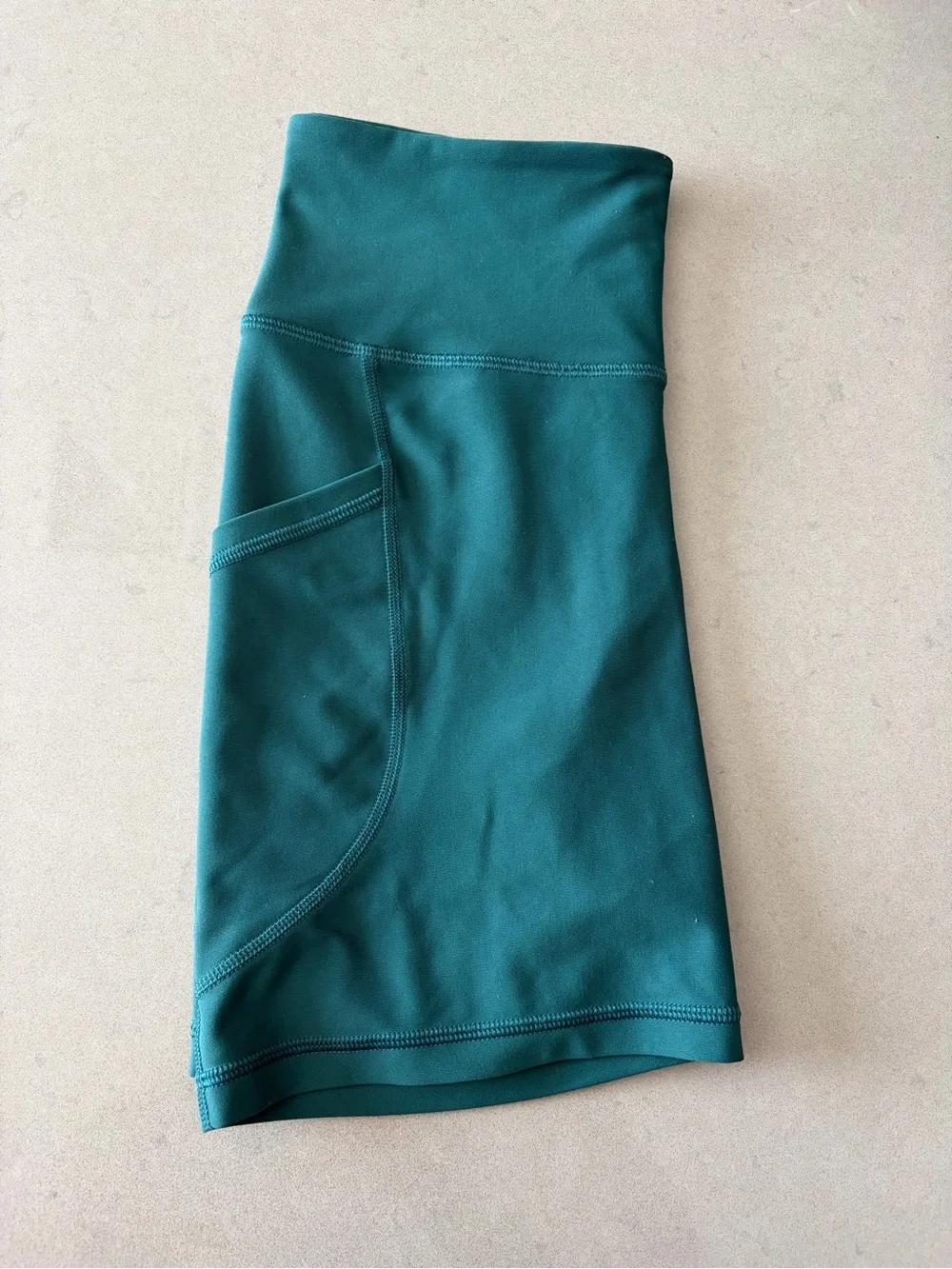 Old Navy Teal Bike Shorts with Side Pockets
